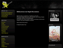 Tablet Screenshot of night-revolution.ch